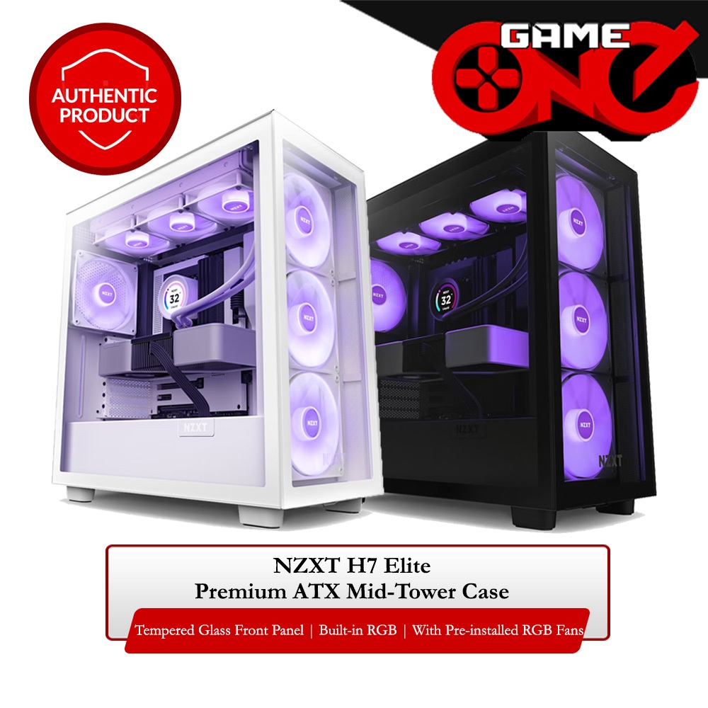 H7 Elite, Premium RGB PC Gaming Case