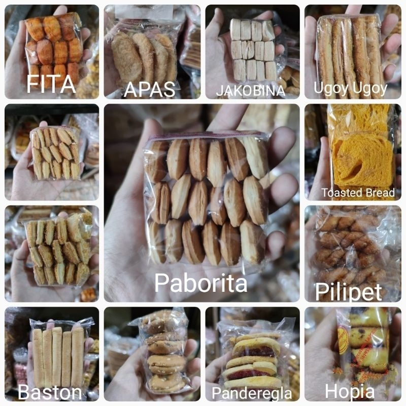 Biscuits | Paborita, Jakobina, Toasted Bread, Ugoy ugoy,Hopia, Pilipet ...