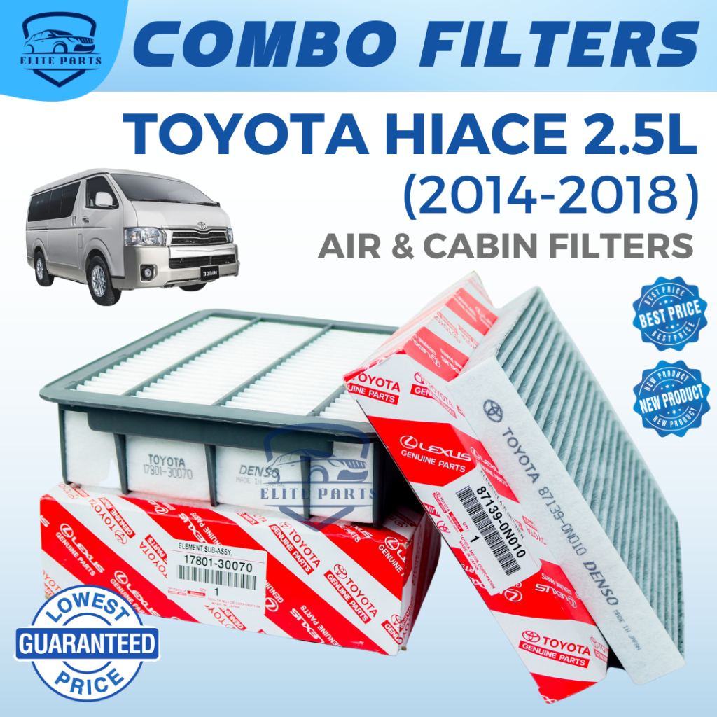 thumbnail image 2 of Combo Set: Engine Air Filter & Cabin Air Filter For Toyota Highlander 2014-2019 & More 2 of 3