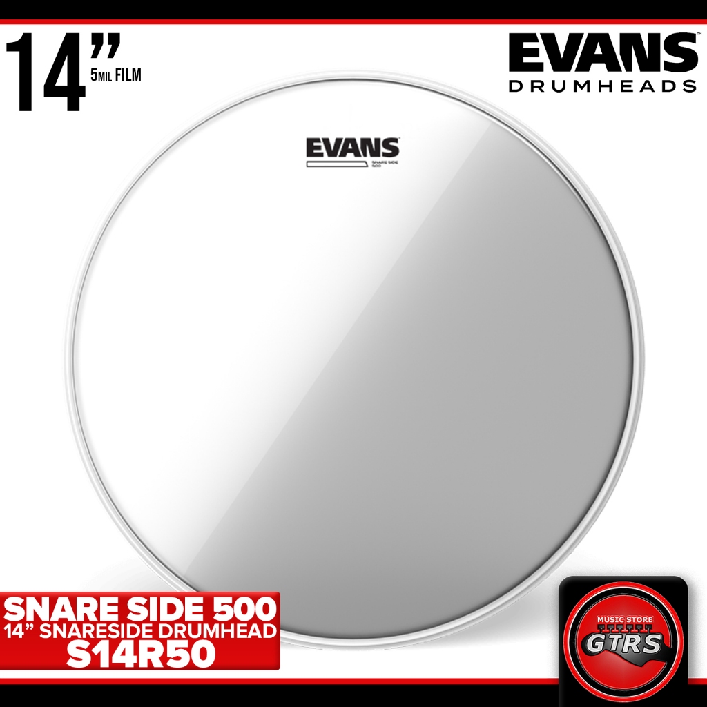 Evans Snare Side 500 Series 14 inches Snare Side Drum Head Resonant
