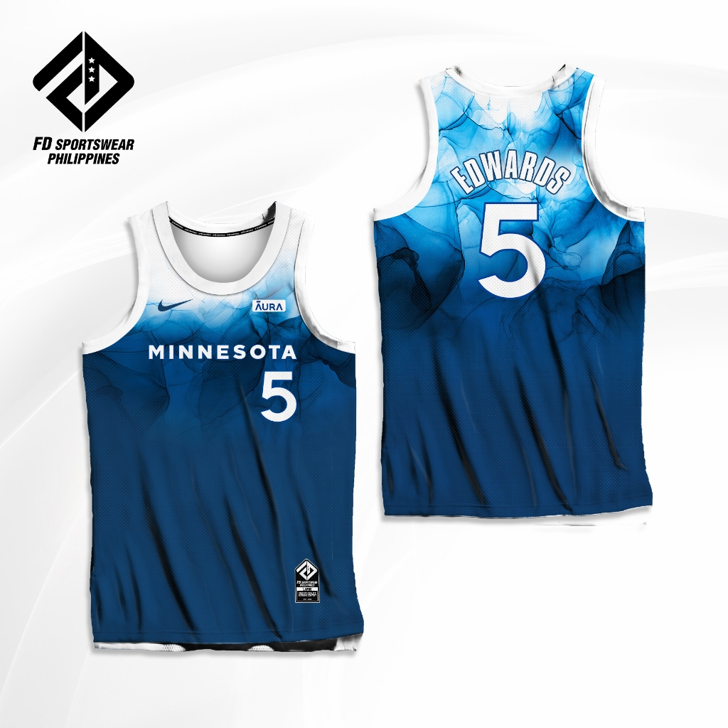 Minnesota timberwolves clearance jersey design