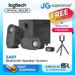 Logitech Z407 Bluetooth computer speakers with subwoofer and wireless  control