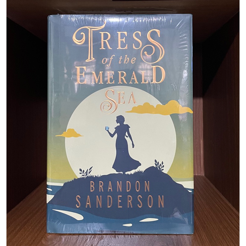 Tress of the Emerald Sea by Brandon Sanderson (US Hardcover) Shopee