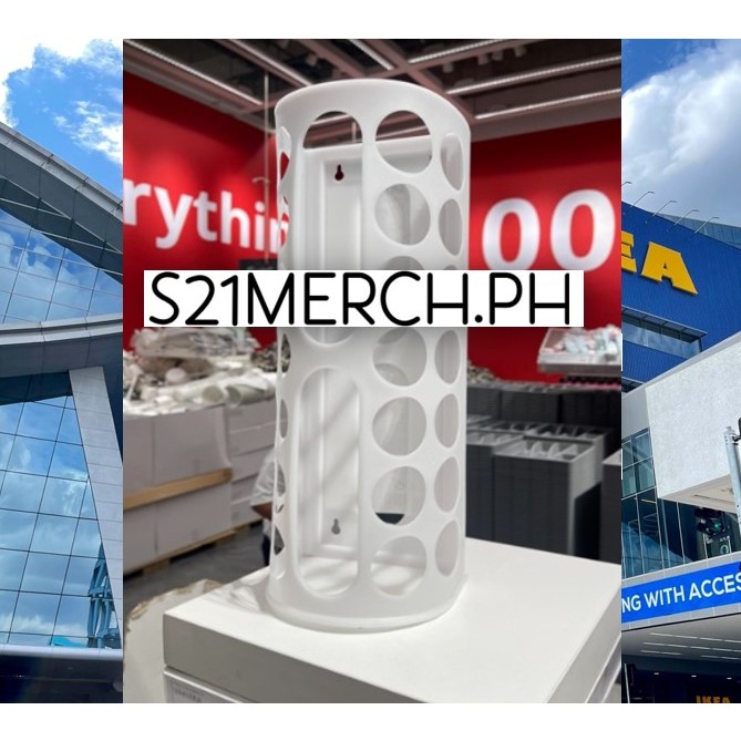 IKEA Authentic VARIERA Plastic Bag / Vinyl Holder Dispenser, White