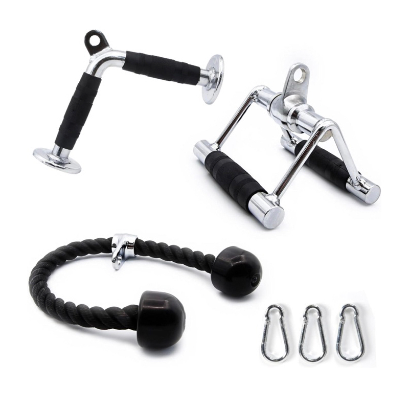 Cable Machine Attachments for Gym, LAT Pulldown Accessories with MultiOption Shopee Philippines