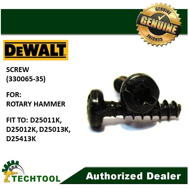 DEWALT Screw for Rotary Hammer (330065-35) | Shopee Philippines