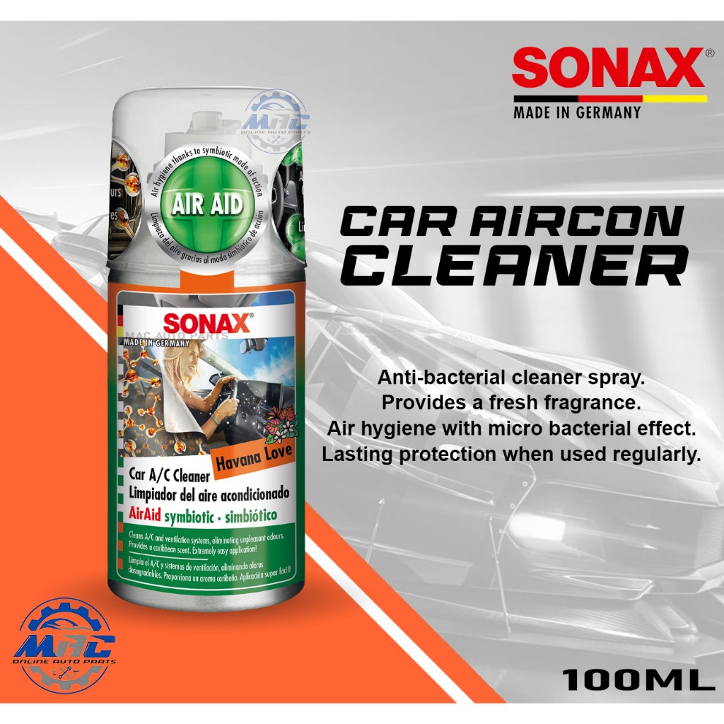 SONAX Car Aircon Cleaner A/C Cleaner 100ml Shopee Philippines