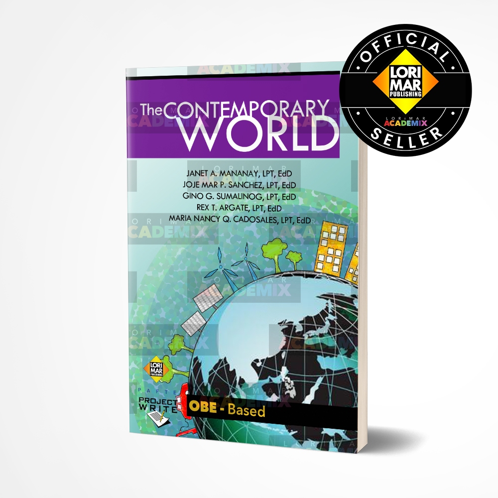 Contemporary World - Gen. Ed. 2023 - Lorimar Publishing | Shopee ...