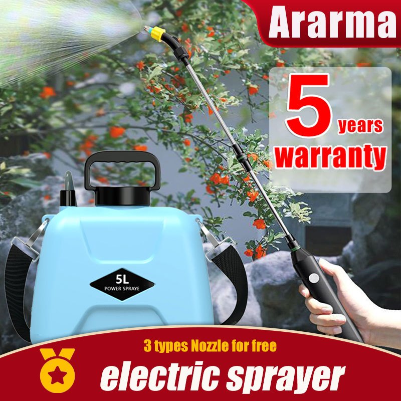 Electric Sprayer Knapsack BATTERY for Agricultural and Garden Rechargeable Power Spray 5L