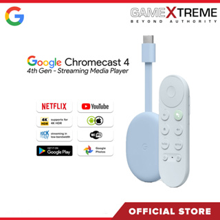 Google Chromecast 4th Generation with Google TV Streaming Media