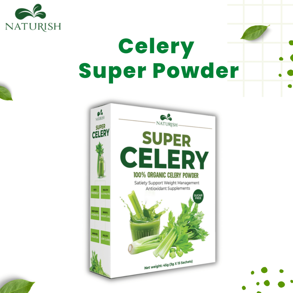Celery Powder Naturish Celery Super Powder 100 Organic Celery For Body Detox And Weight