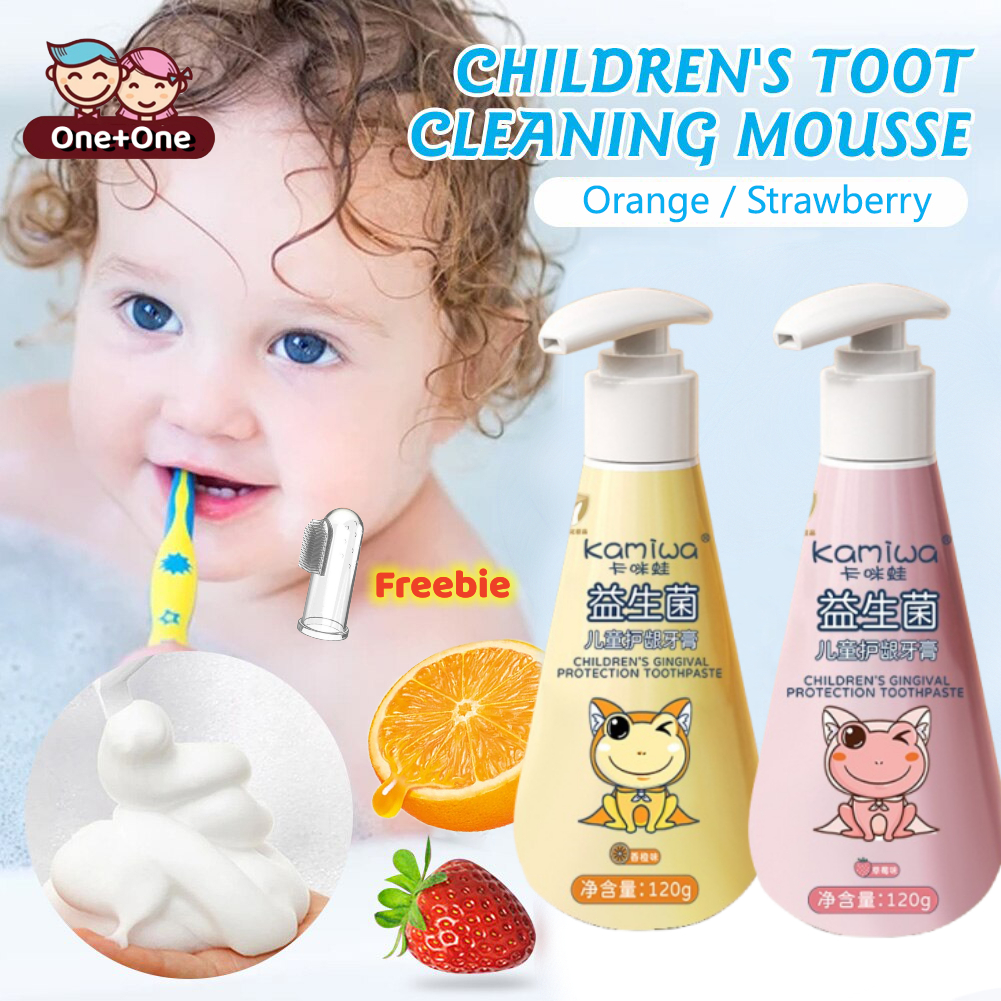 Children Probiotic Toothpaste 212 Years Old Fruit Flavor 120g AntiMoth FluorideFree