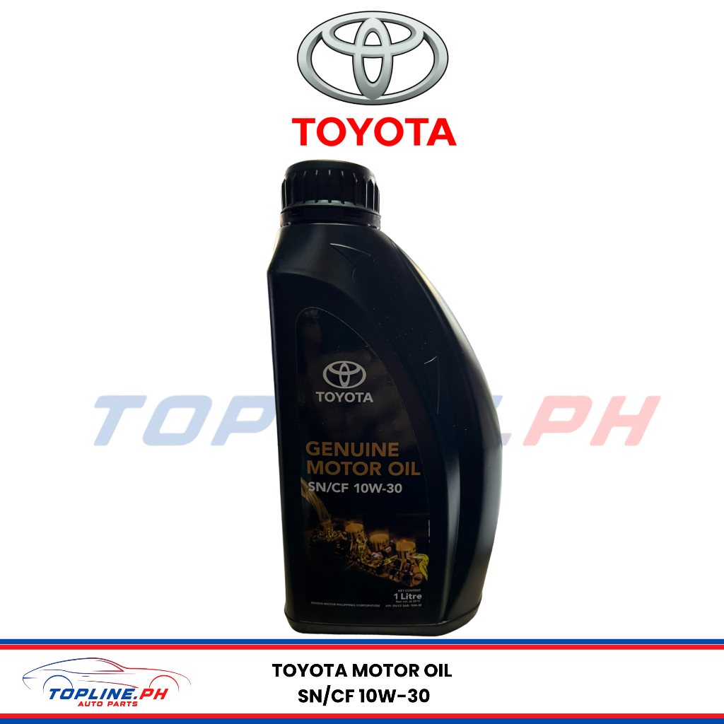 Toyota (1L) SN/CF 10W-30 Motor Oil | Shopee Philippines