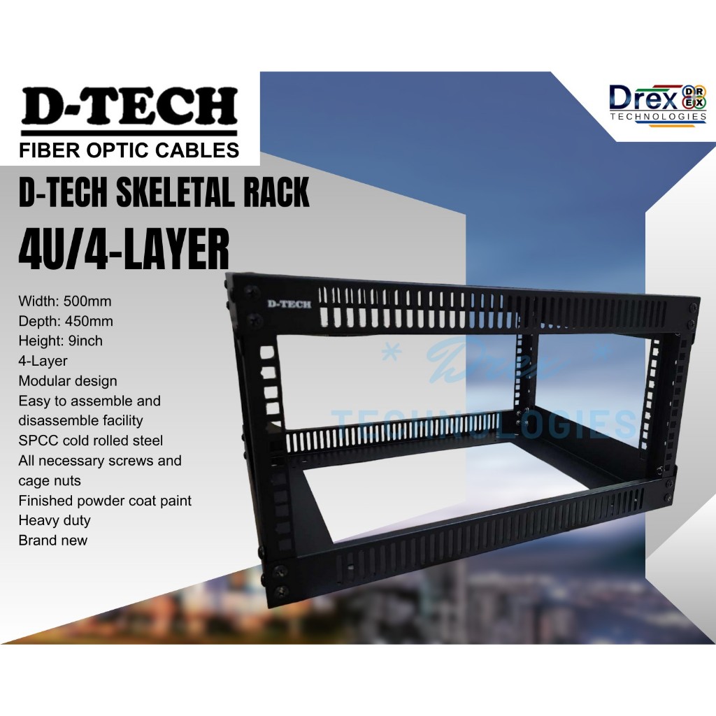 D-TECH 4U/4-Layer Skeletal Rack (Disassembled) | Shopee Philippines