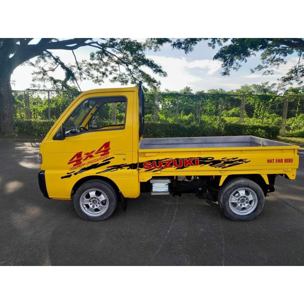 SUZUKI MULTICAB DECAL NEW DESIGN GOOD QUALITY STICKER Shopee Philippines