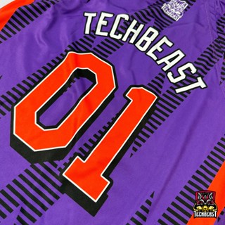 Blitz Violet Full Sublimation Basketball Jersey Techbeast ( CUSTOM NAME + NUMBER ) | Shopee 