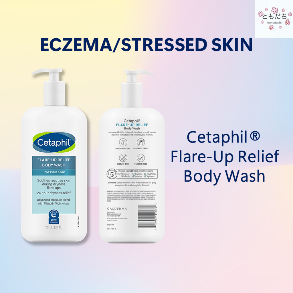 Cetaphil Restoraderm Flare-Up Relief Body Wash 20oz | Shopee Philippines