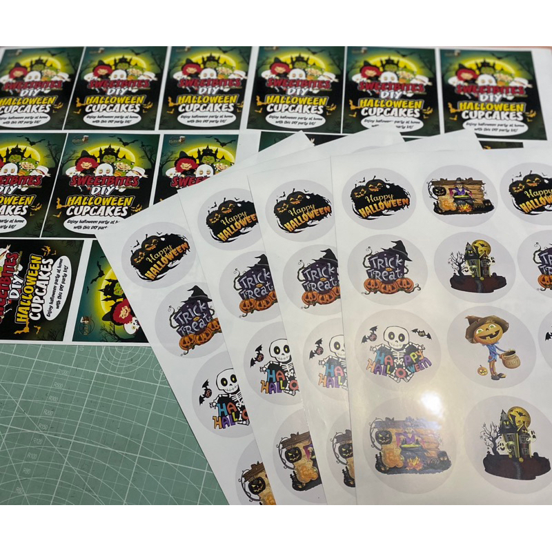 Matte,Glossy & Transparent Stickers Label | Shopee Philippines