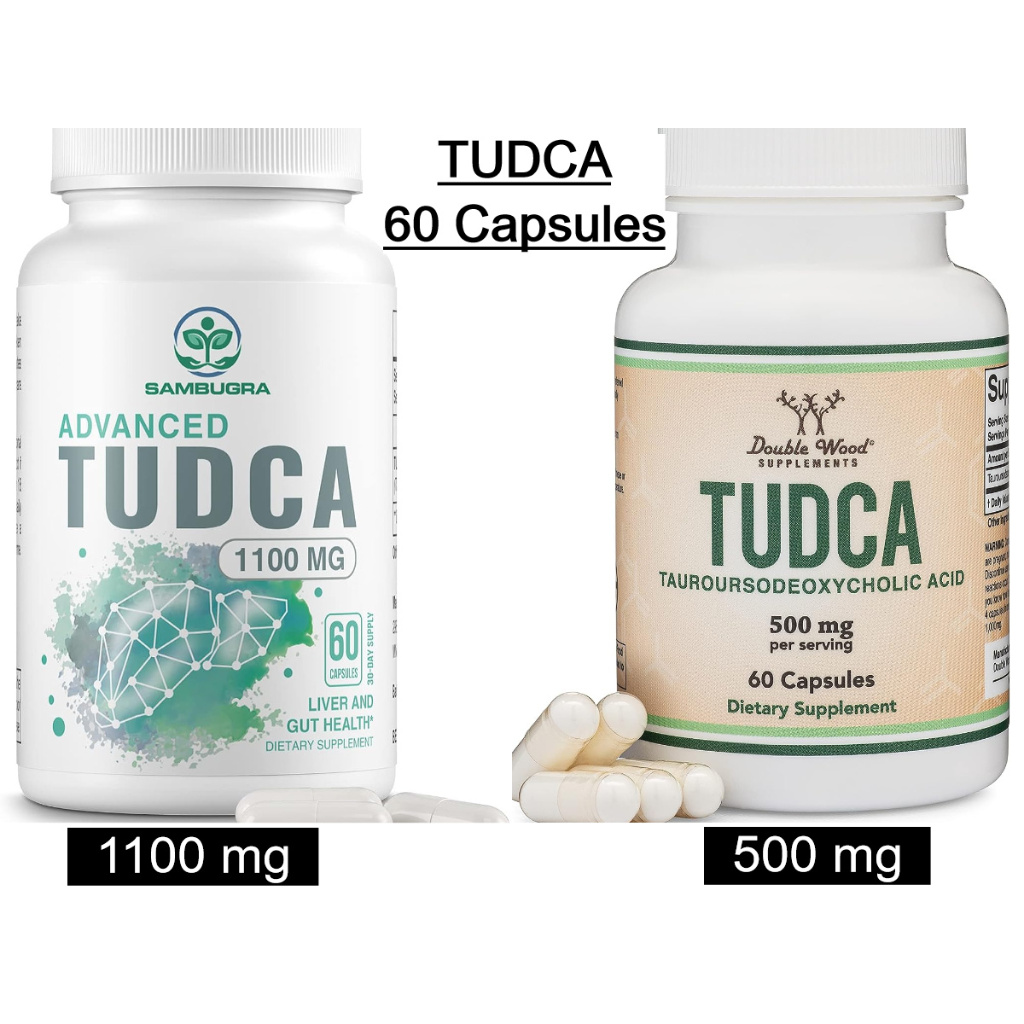 TUDCA Bile Salts Liver Support Supplement, 500mg, Liver and Gallbladder