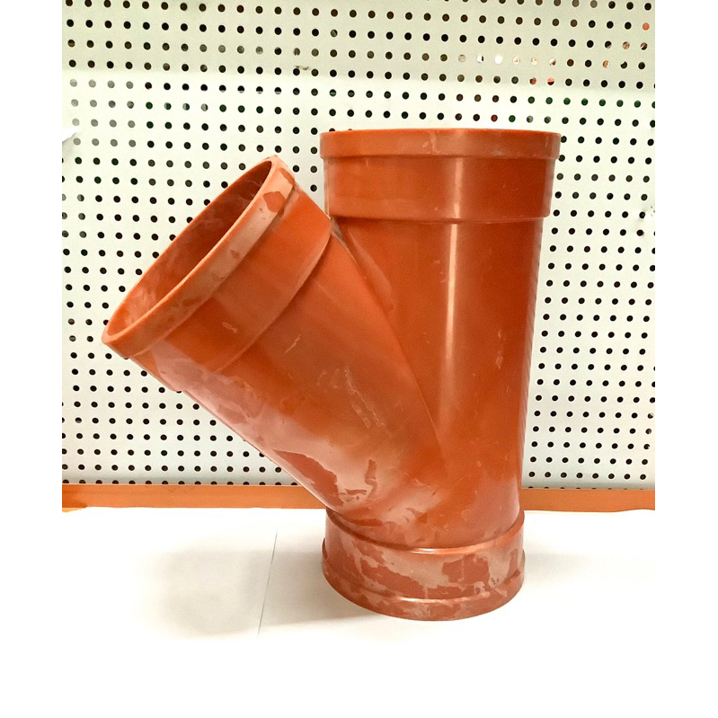 pvc orange wye 6x6'' Shopee Philippines
