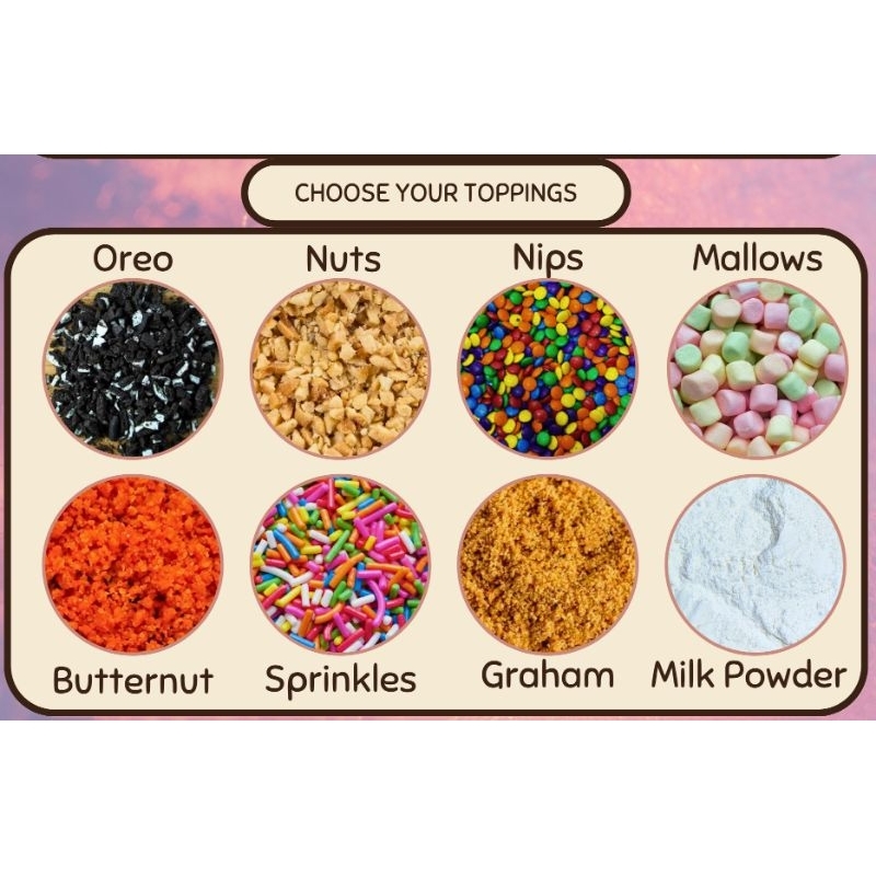 Mini Donut Toppings 500grams Shopee Philippines
