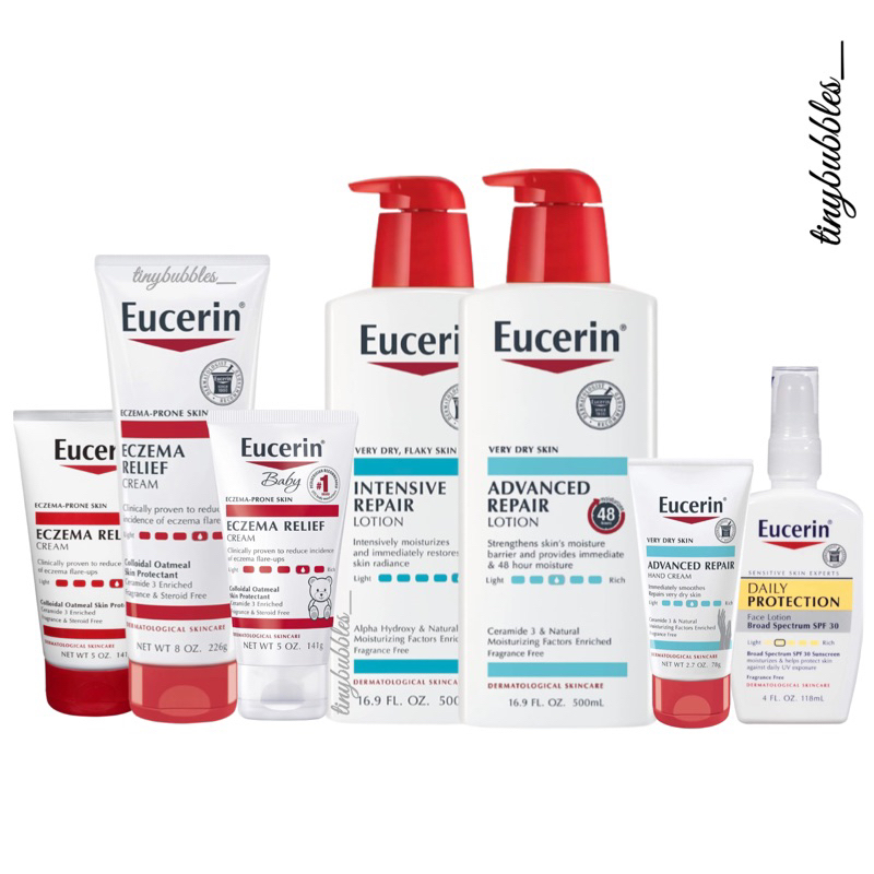 Eucerin Eczema Relief8OZ Advanced Intensive Repair Lotion Hand