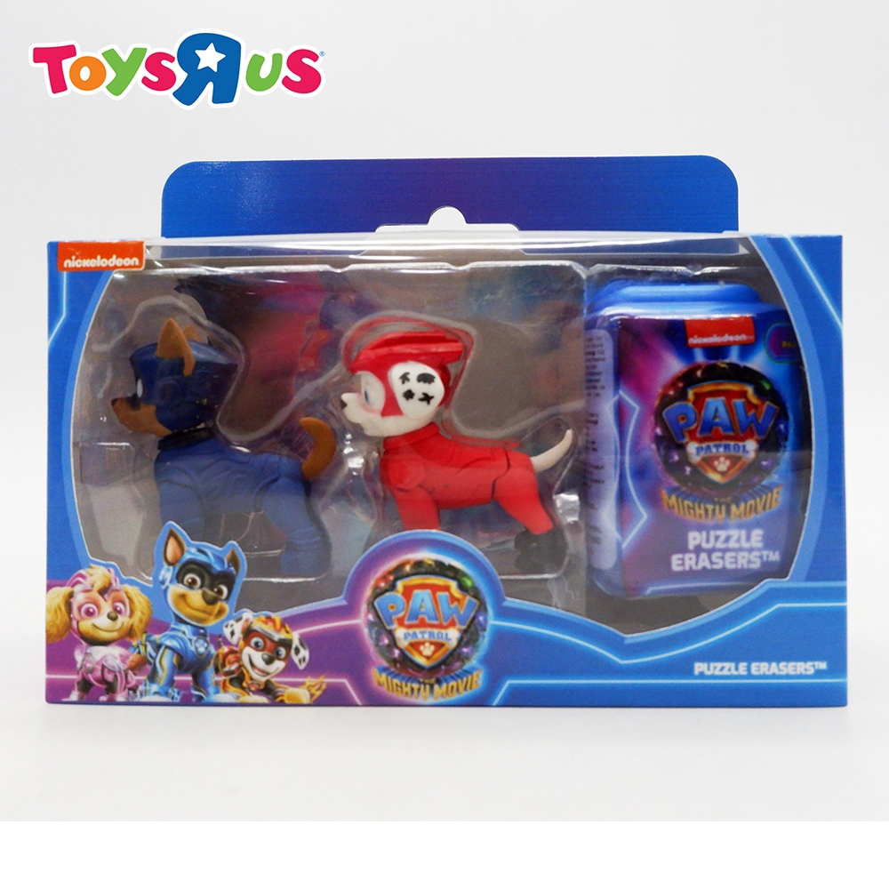 Paw Patrol The Mighty Movie 3D Puzzle Erasers | Shopee Philippines