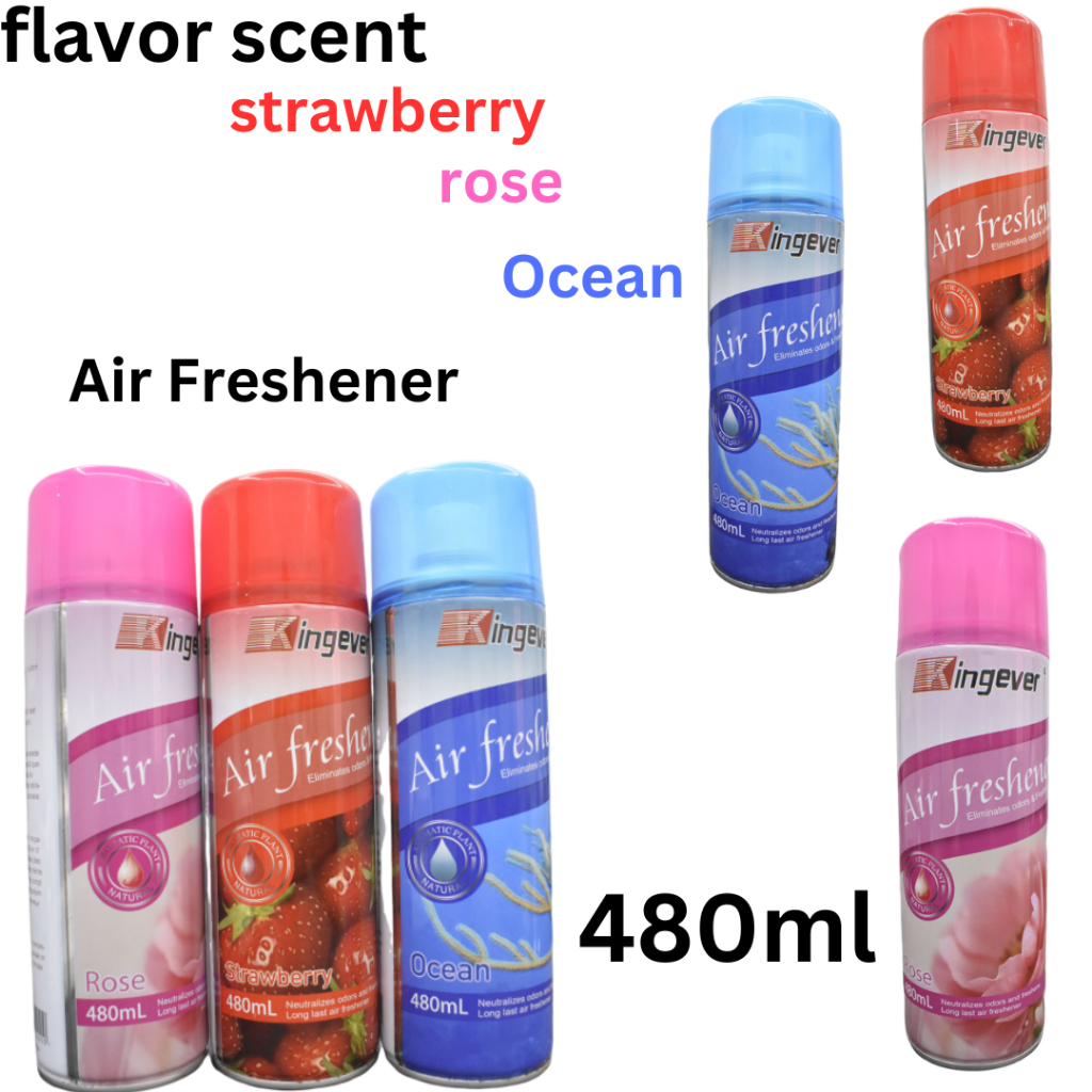 KINGEVER, Air freshener, good for room, 480ml With 3 Scents Variations