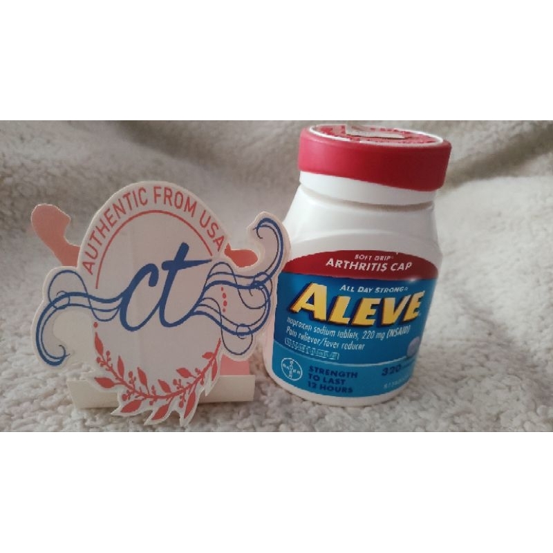 Aleve Arthritis Cap, 220mg, 320's & 10's Shopee Philippines