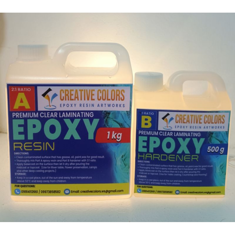 Premium Epoxy Resin (21 Ratio) Shopee Philippines
