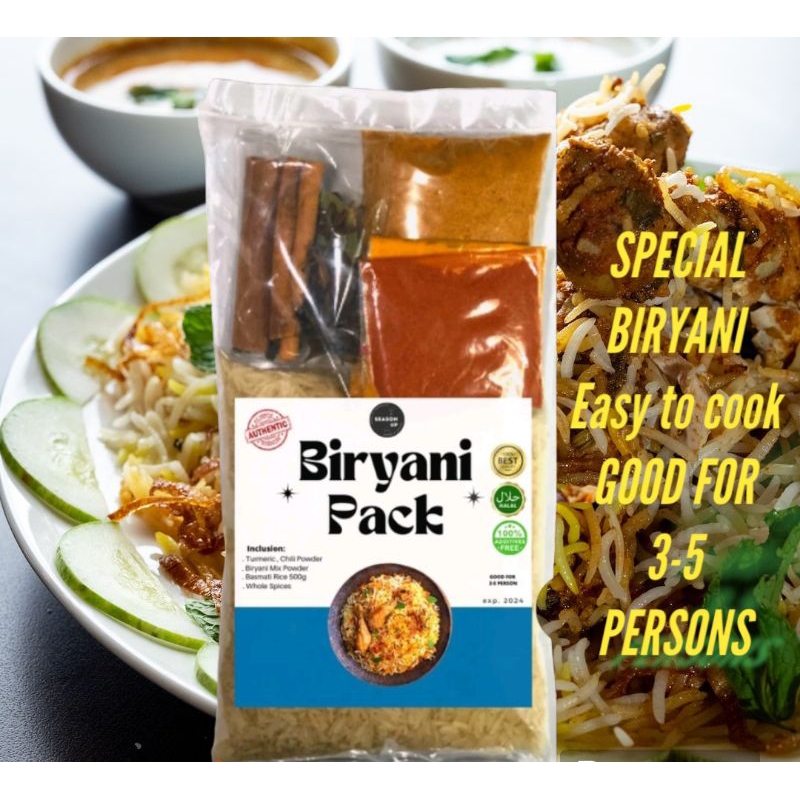 Biryani DIY sets / Biryani pack Shopee Philippines