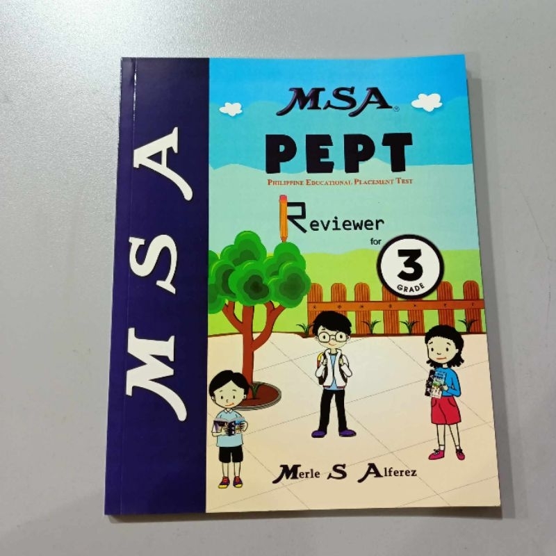 MSA PEPT Reviewer for Grade 3 By;Merle S.Alferez | Shopee Philippines