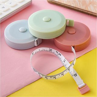 Mini Measuring Tape Measure Retractable Metric Belt Colorful Portable Ruler  Centimeter Inch Children Height Ruler 150cm