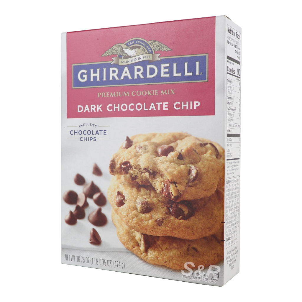 Ghirardelli Premium Cookie Mix Dark Chocolate Chip 474g Shopee Philippines