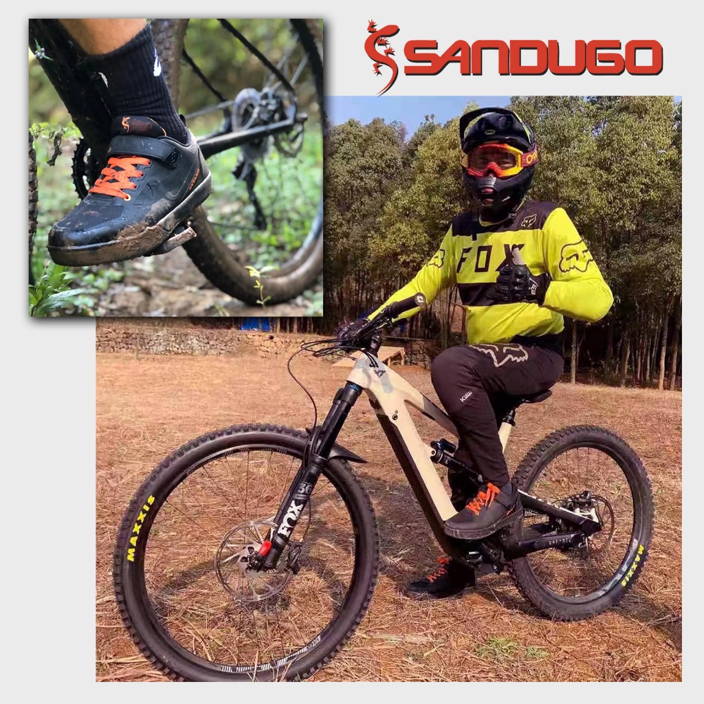 SANDUGO FREERIDER Cycling Shoes Bike MTB Downhill Uphill Indoor Compatible with SPD and Flat Pedal Shopee Philippines