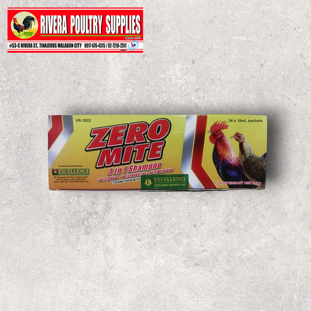 Zero Mite 3 in 1 Shampoo 20 ml Shopee Philippines