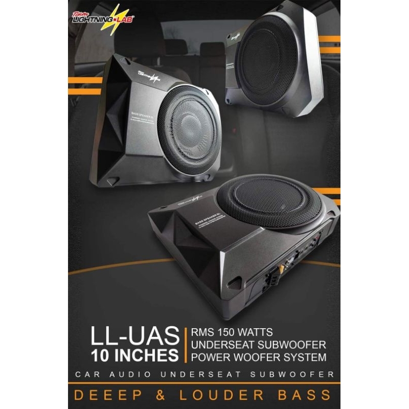lightning lab amplified subwoofer(LLUAS10") Shopee Philippines