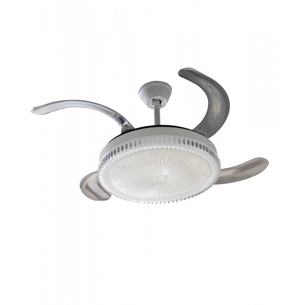APOLLO CEILING FAN WITH 3WAY LED LIGHTS CF-EK9088 90W WH | Shopee ...