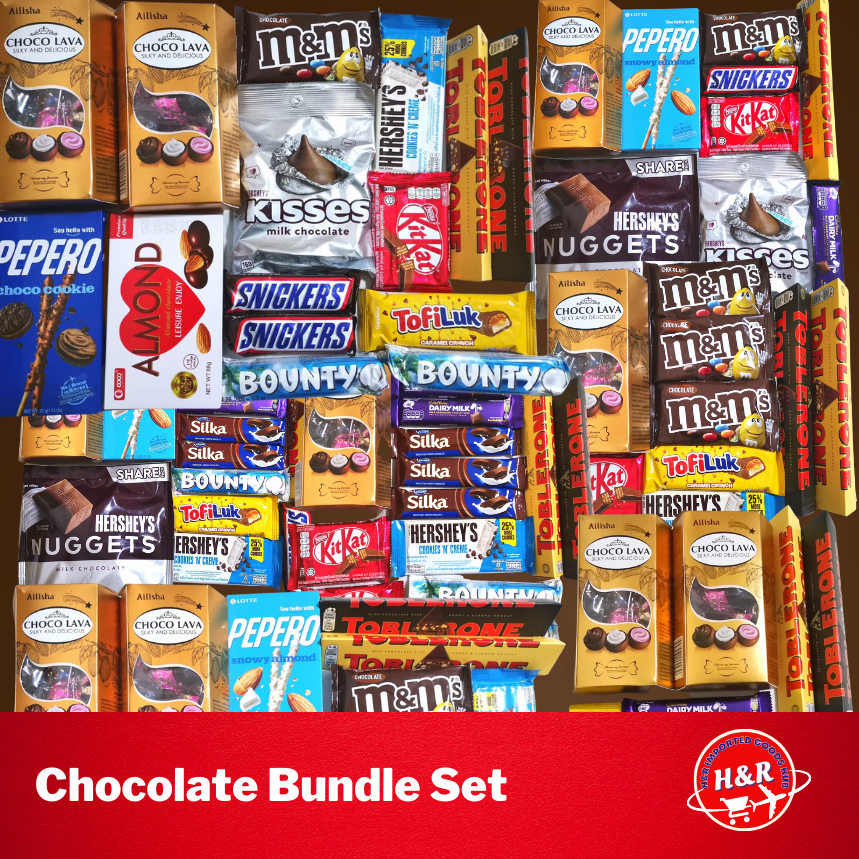 Premium Chocolate Assorted Bundle Set for Gifts and More Imported