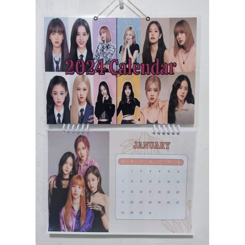 BlackPink 2024 Wall Calendar Shopee Philippines