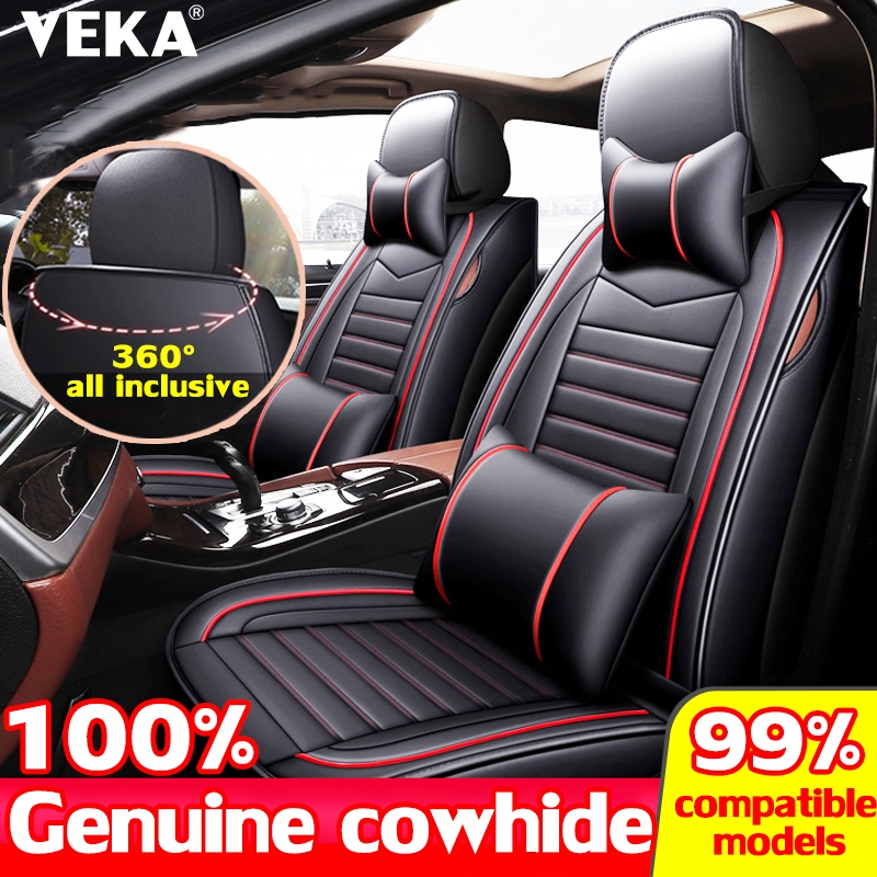 【Genuine leather material】Universal seat cover car Car Seat Breathable