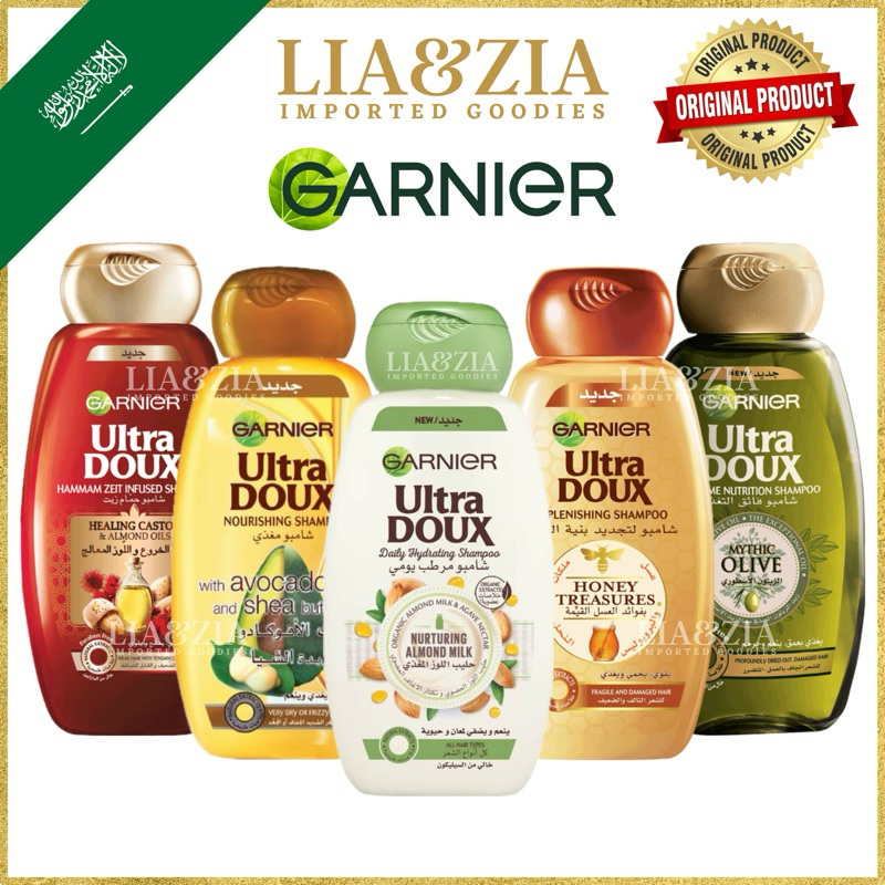 Garnier ULTRA DOUX Shampoo/Conditioner 400ml Shopee Philippines