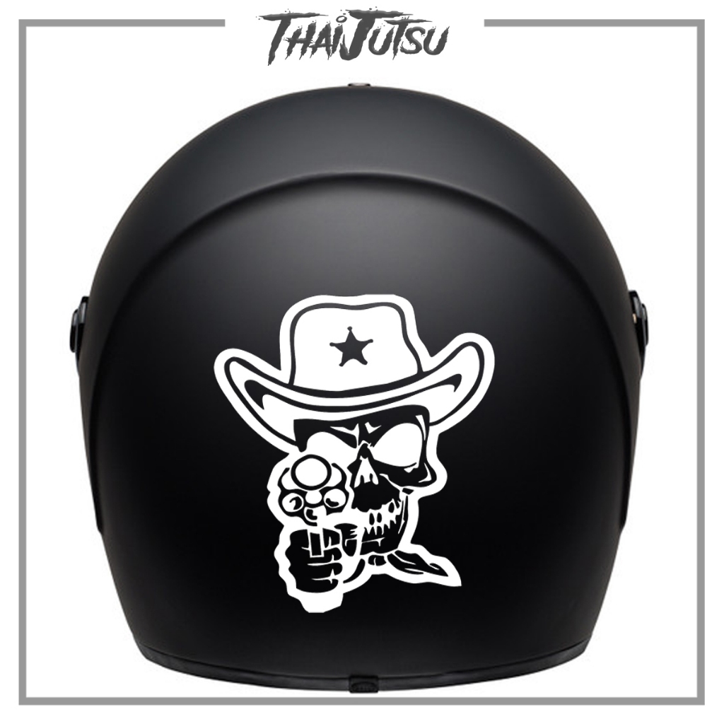 SKELETON SKULL ( VINYL CUT-OUT STICKER DECALS ) | Shopee Philippines