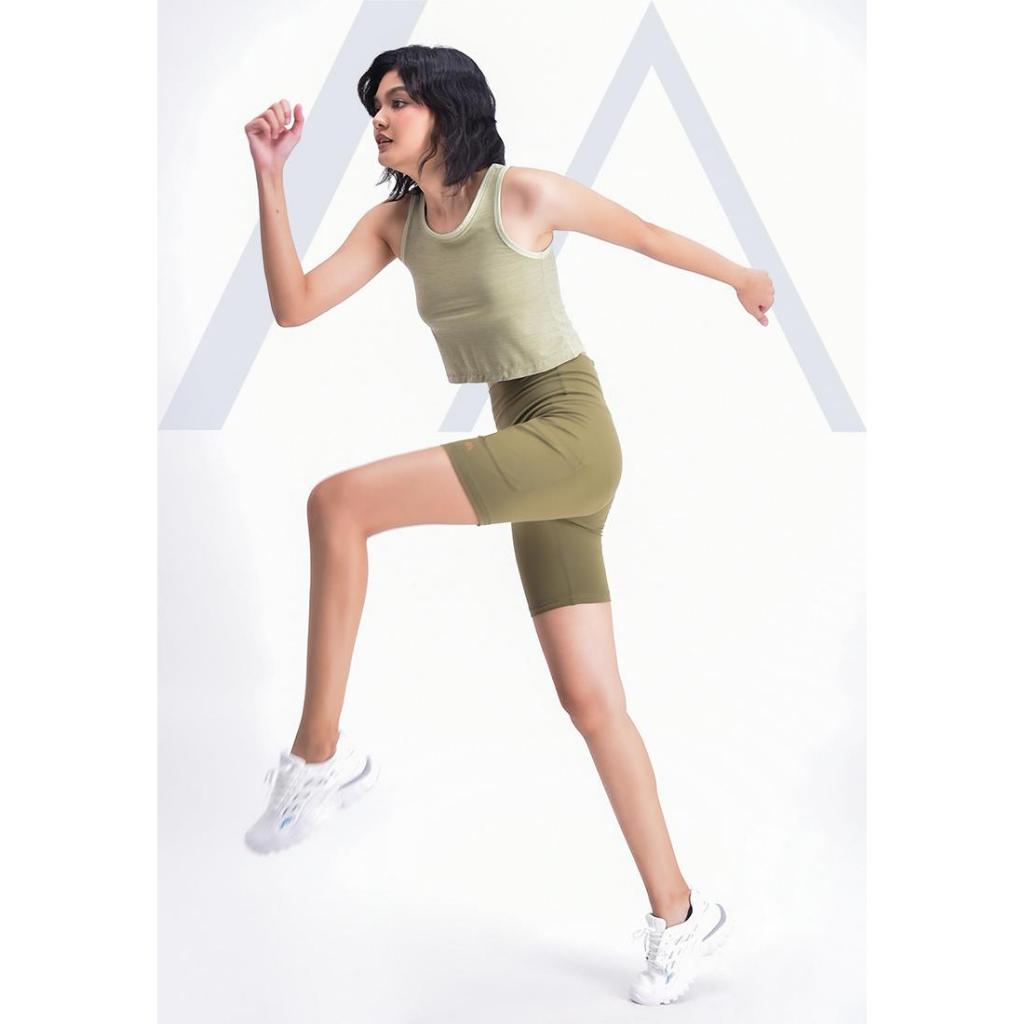 BENCH/ - GSS0027 - Women's Active High Waist Biker Shorts | Shopee ...