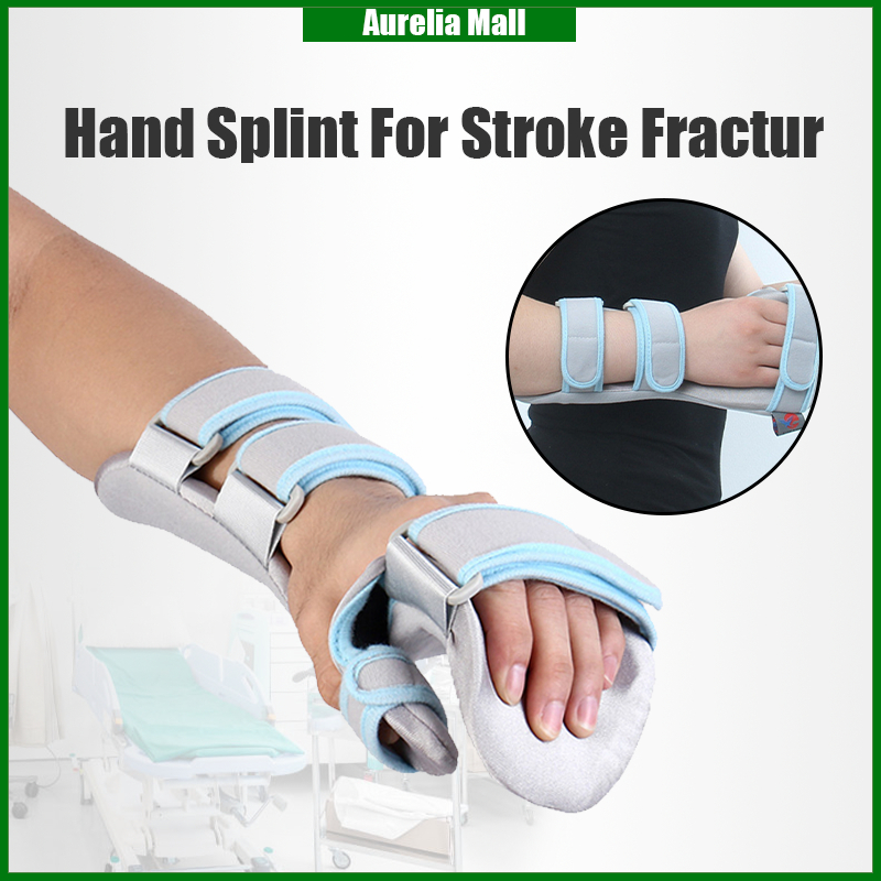 Soft Hand Immobilizer Grey Functional Resting Forearm Hand Splint For