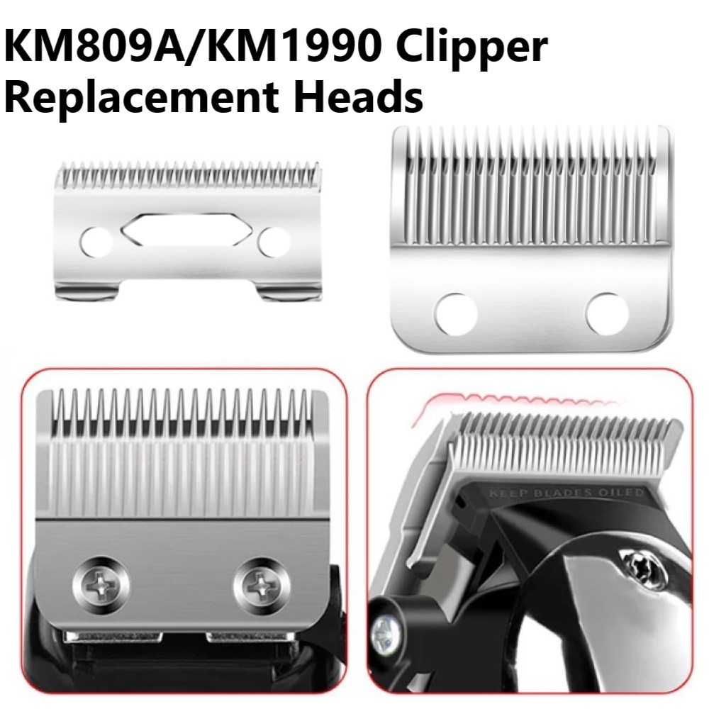 Kemei KM-1991/KM-1995/KM-809A Hair Trimmer Blade 4.5cm Spare Parts ...