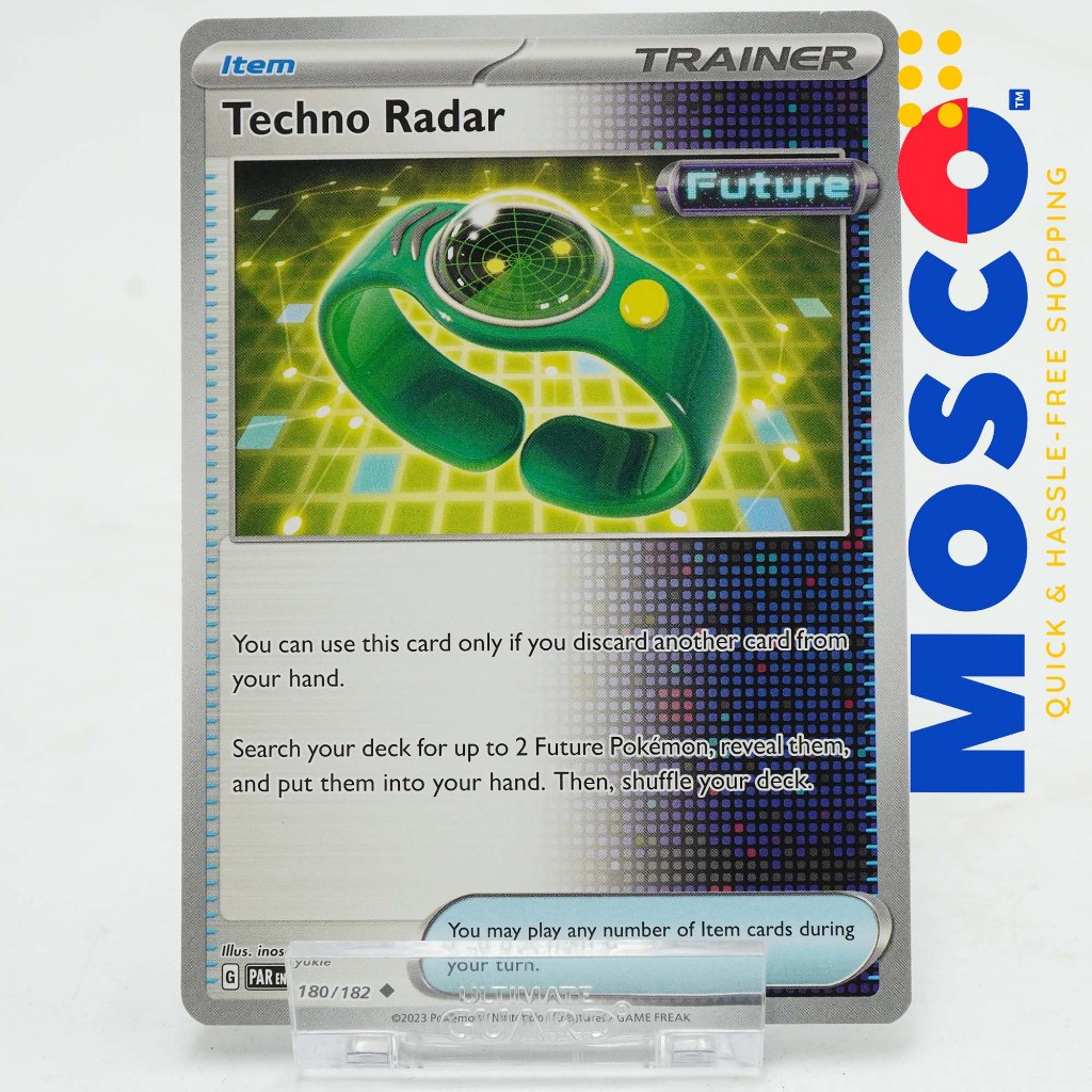 Techno Radar - 180/182 - Uncommon | Paradox Rift | Item Cards Pokemon ...