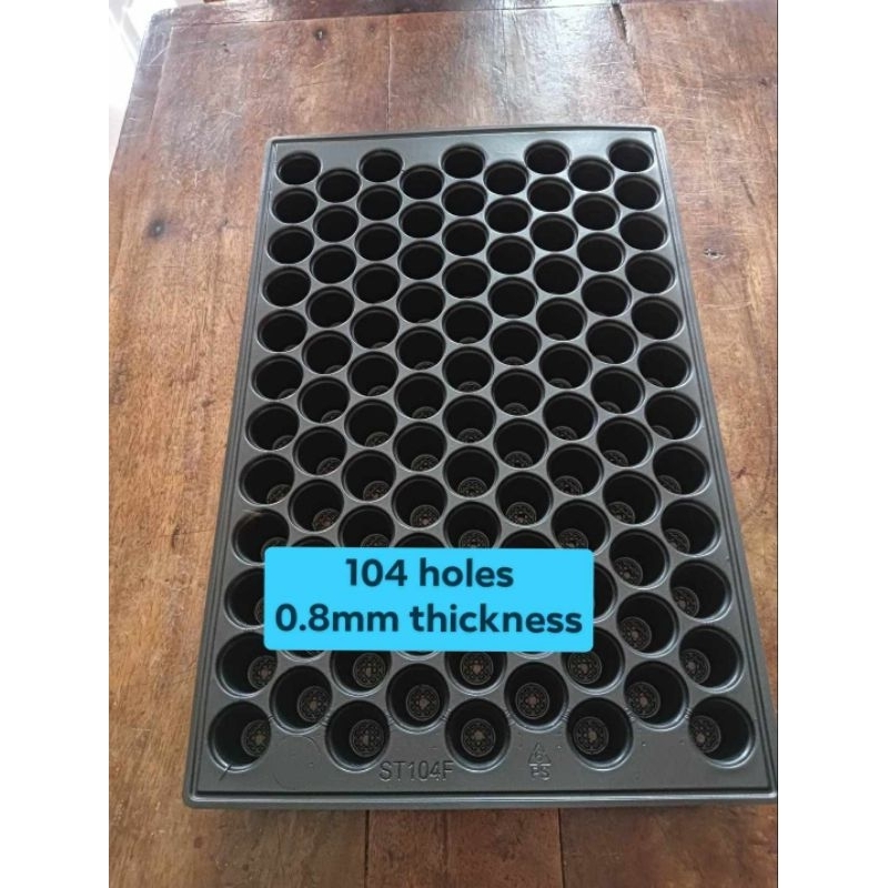 104 holes seedling tray 0.8mm thickness(40pcs) | Shopee Philippines