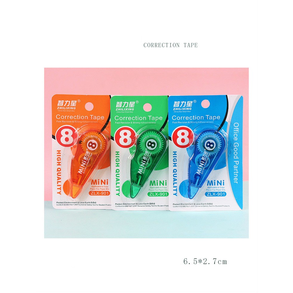 8 mini correction tape 901 School supplies Office Supplies | Shopee ...