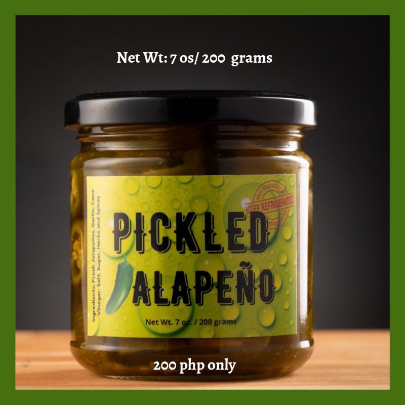 Pickled Jalapeño Pepper (Made from Fresh Red & Green Jalapeños ...